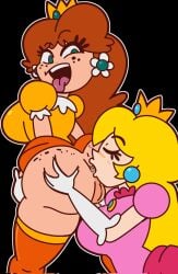 princess daisy from mario (series) by hairyballs3000