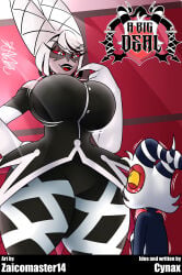 zaicomaster14 1girls 1boy female male male/female ntr cheating cheating_husband minishorts long_boots red_eyes white_pupils demon demon_girl demon_horns demon_boy demon_humanoid sinner_demon taller_female smaller_male blush blushing blush_lines long_hair white_hair imp_tail demon_tail imp_male imp_horns helluva_boss hazbin_hotel carmilla_carmine moxxie_(helluva_boss) sex commission voluptuous voluptuous_female voluptuous_body voluptuous_milf curvy curvy_figure curvy_female curvy_body curvy_hips curvy_thighs curvaceous curvaceous_figure curvaceous_female curvaceous_body curvaceous_hips curvaceous_thighs breasts tits boobs big_breasts huge_breasts massive_breasts big_boobs huge_boobs massive_boobs big_tits huge_tits massive_tits ass butt big_ass big_butt huge_ass huge_butt massive_ass massive_butt thick_thighs thighhighs thighs hips big_thighs huge_thighs big_hips huge_hips massive_thighs massive_hips wide_hips wide_thighs gigantic_breasts gigantic_boobs gigantic_tits gigantic_ass gigantic_butt gigantic_thighs gigantic_hips penis cock big_penis huge_penis massive_penis gigantic_penis big_cock huge_cock massive_cock gigantic_cock nipples big_nipples huge_nipples balls big_balls huge_balls massive_balls gigantic_balls sex_on_desk desk_sex latex latex_clothing comic comic_cover