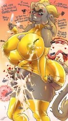 anthro anthro_penetrating_anthro antlers balls big_ass big_breasts big_butt biped blue_eyes blush bodily_fluids breasts butt clothed clothed_sex clothing cum cum_in_uterus cum_in_vagina cum_inside dress eyelashes fakeryway female female_penetrated fur genital_fluids genitals golden_week grey_body heart_symbol hi_res horn huge_ass huge_breasts impregnation internal jackalope lactating lactating_through_clothing lagomorph larger_female larger_penetrated legwear male male/female male_penetrating mammal nipple_outline no_underwear ovum penetration penile penile_penetration penis pseudoregalia pupils sex size_difference smaller_male sperm_cell sperm_meets_ovum sybil_(pseudoregalia) tail thick_thighs thigh_highs uterus vaginal vaginal_penetration wet wet_clothing yellow_clothing