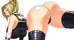 ass big_ass big_breasts blue_eyes bubble_ass dat_ass dead_or_alive devil-v huge_ass huge_breasts kunoichi long_hair ninja_gaiden rachel_(ninja_gaiden) tecmo thighhighs tight_clothing