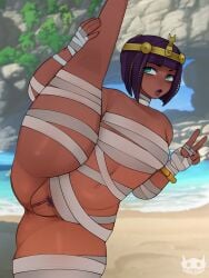 menat (street fighter) from street fighter by gdblight