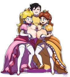 princess daisy from mario (series) by revtilian