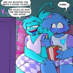 Blue Skin Rule 34 Image