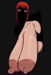 alternate_(species) areola areolae banana_breasts big_areola breasts chainsaw_man completely_naked completely_naked_female completely_nude completely_nude_female huge_breasts looking_at_viewer makima_(chainsaw_man) naked naked_female nude nude_female oiled oiled_breasts oiled_skin oily_body oily_breasts oily_skin presenting presenting_breasts ribznsfw scary scary_eyes