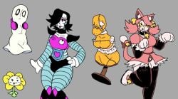 2026 2d :3 animate_inanimate anthro black_hair blep cat_ears cat_tail catgirl character_sheet feline feline_humanoid female femboy flowey_the_flower fur furry ghost ghost_girl kasi_7w7 mad_dummy mad_mew_mew male mettaton napstablook pink_hair robot robot_boy robot_humanoid stitches stuffing thick_thighs thighhighs tongue_out undertale undertale_(series)
