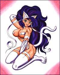 1girls darkstalkers felicia_(darkstalkers) female james_bender medium_breasts tagme