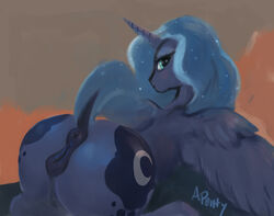 2019 alicorn animal_genitalia animal_pussy anus aponty ass cutie_mark digital_media_(artwork) digital_painting_(artwork) equid equine_pussy female feral friendship_is_magic furry hasbro hi_res horn mammal my_little_pony princess_luna_(mlp) pussy solo wings