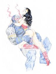 cowgirl_position darkseid dc_comics enemies enemies_to_lovers enemies_with_benefits female heroine ksennin male superheroine supervillain the_new_gods villain wonder_woman wonder_woman_(series)