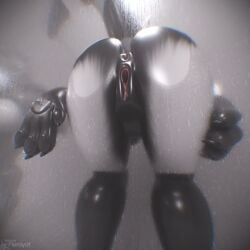 1:1 3d_(artwork) 4_fingers against_surface anthro anus ass ass_on_glass ass_up behind_glass butt_grab claws digital_media_(artwork) droplets duo female fingers fleroyut fluffy fur gaping gaping_pussy genitals glass glistening glistening_body hand_on_butt hi_res mamagen multicolored_body multicolored_fur nude nude_anthro nude_female on_glass presenting presenting_anus presenting_hindquarters presenting_pussy pussy raised_tail realistic realistic_lighting rear_pussy rear_view sauna shower shower_room solo_focus spread_anus spreading squish steam tail thick_thighs thigh_gap tuft water wet wet_body wet_fur wide_hipped_female wide_hips