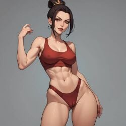 ai_generated avatar_the_last_airbender azula booty nickelodeon pose princess_fire sexy_pose the_princess_of_fire