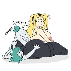 1female 1futa 1girls anthro_on_human assjob big_ass big_breasts big_nipples big_penis bigger_female black_legwear blonde_female blonde_hair breasts_out bunny_ears buttjob covered_buttjob crushed_by_ass dialogue dominant_female female futa_on_female futanari grabbing grabbing_ass grabbing_from_behind hot_dogging huge_areolae huge_ass huge_cock human hyper hyper_penis lagomorph league_of_legends luxanna_crownguard milkbuni on_floor partially_clothed penis_bigger_than_body penis_bigger_than_head power_bottom rabbit rabbit_girl secretly_loves_it sex shorter_futanari shortstack sitting sitting_on_person size_difference skin_tight small_but_hung smaller_futanari smothering smothering_ass submissive_futa suffocation tagme taller_female taller_girl tight_clothing tight_pants topless topless_female veiny_penis vex_(league_of_legends) yordle yordle_on_human