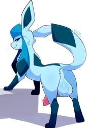 ai_generated feral glaceon knot male_only novelai pokemon pokemon_(species) tagme