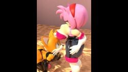 1futa 1male 3d amy_rose amy_the_bat animated big_breasts big_penis blender blowjob choker clothed femboy femboy_on_futa futa_on_male futanari gloves grabbing_hair kneeling latex miles_prower mukir rouge_the_bat_(cosplay) sega sonic_(series) sonic_the_hedgehog_(series) tagme tails tails_the_fox twink video