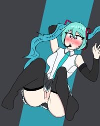 alternate_background alternate_version alternate_version_available amematoi anus ass ass_out asshole blue_eye blue_eyed blue_eyed_female blue_eyes blue_eyes_female blue_hair blush blushing_female clothed female hatsune_miku nsfw_version nsfw_version_available pussy pussy_out vagina vagina_out vocaloid