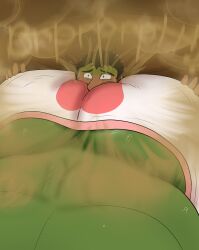 big_ass butt_crush facesitting fart fart_cloud fart_fetish farting farting_in_face farting_on_another farting_on_face farts gassygohma gay trapped_in_butt worried worried_expression worried_face worried_look