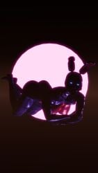 1girls 3d 3d_(artwork) animatronic female five_nights_at_freddy's nude pose robot solo tagme toy_bonnie_(fnaf)