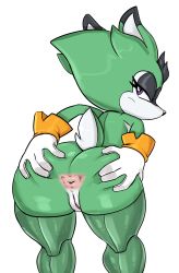 2024 annoyed anthro anus archie_comics ass big_butt butt_grab clove_the_pronghorn female genitals hand_on_butt hi_res looking_at_viewer mammal nude pronghorn purple_eyes pussy scut_tail sega short_tail solo sonic_(series) sonic_the_hedgehog_(archie) sonic_the_hedgehog_(comics) sonic_the_hedgehog_(series) spreading tail wide_hips zahoggu