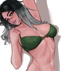 blackout_(artist) fade_(valorant) female swimsuit valorant