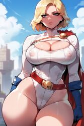 power girl from dc by artcalypse