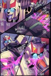 male male/male penetration penis prowl_(transformers) smokescreen transformers transformers_idw