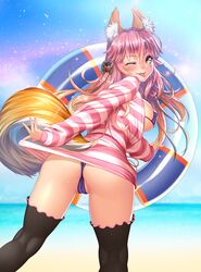 tamamo no mae (fate) from fate (series) by lucknight