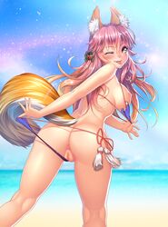 tamamo no mae (fate) from fate (series) by lucknight