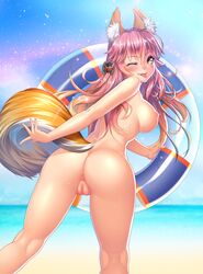 tamamo no mae (fate) from fate (series) by lucknight