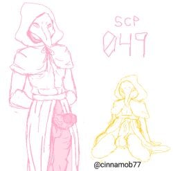 cinnamob77 penis plague_doctor_mask scp-049 scp_foundation sketchy solo_male