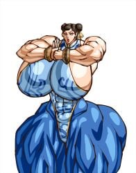 1girls abs big_breasts breasts capcom chun-li female female_focus female_only huge_breasts large_breasts large_tits massive_breasts massive_tits muscle muscles muscular muscular_arms muscular_body muscular_female muscular_legs muscular_thighs negoto_(nego6) solo street_fighter street_fighter_6 tagme thick_thighs thighs tight_clothing tight_pants uniform