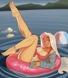 barefoot drowning_in_background june_(squeezable) klimspree taffy_(squeezable)
