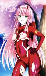 zero two (darling in the franxx) from darling in the franxx