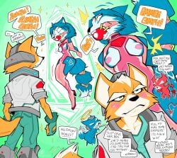 fox mccloud from nintendo by oddjuice