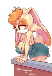 vanilla the rabbit from sega by bananagaari