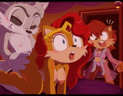 sally acorn from archie comics by ladycherrybomba