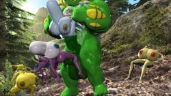 1boys 4girls alakazam anthro anthro_on_anthro anthro_penetrated bilateral_penetration busty_male fainted female_anthro female_machamp female_masturbation female_nidoking four_arms fucked_from_behind fucked_into_submission full_nelson genderswap_(mtf) humbled hyper_breasts hyper_penis implied_transformation machamp mega_swampert nidoking pokemon pokemon_(species) pokemon_rgby pokemon_rse rape raped_by_monster rgtdwtbr rule_63 spoon swampert typhlosion unconscious_female
