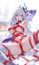 skirk (genshin impact) from christmas by kitala