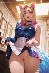 ahri from k/da all out series by stoker ai
