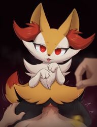 2024 absurd_res anthro anthro_penetrated black_body black_fur braixen dipstick_tail duo erection female female_penetrated first_person_view fur generation_6_pokemon genitals hi_res human human_on_anthro human_penetrating human_penetrating_anthro hypnosis inner_ear_fluff interspecies katsurou looking_at_viewer male male/female male_on_anthro male_penetrating male_penetrating_female mammal markings mind_control nintendo nude open_mouth penetration penis pokemon pokemon_(species) pokephilia pussy red_body red_eyes red_fur sex smile spiral_eyes tail tail_markings tuft vaginal_penetration vaginal_penetration white_body white_fur yellow_body yellow_fur