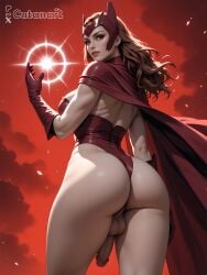 1futa abs ai_generated avengers balls big_balls big_breasts breasts curvy cutanari dickgirl futa_only futanari looking_at_viewer marvel marvel_cinematic_universe marvel_comics mutant_(marvel) nipples nsfw nude penis perfect_body ready_to_fuck scarlet_witch small_waist smile solo tan_skin testicles wanda_maximoff x-men