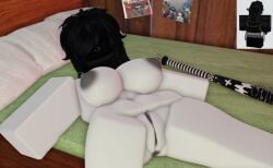 1girls 3d baseball_bat bat big_ass big_breasts emo_girl gorillaz laying_down laying_on_back laying_on_bed ninjashyper2 pierced_clitoris pierced_genitals pierced_nipples piercing piercings reference_image roblox roblox_avatar robloxian self_upload solo solo_female solo_focus white_skin