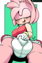 amy rose from patreon by argento