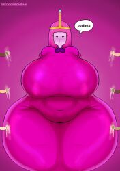 1female 1girls adventure_time artist_name cocoreche female princess_bubblegum small_penis_humiliation solo_female tagme twitter_link