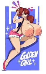 areola_slip areolae audrey_page golden_girl large_breasts ponytail rex_reyes the_developing_adventures_of_golden_girl