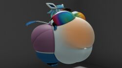 bbw big_breasts breasts cleavage eeveelution female furry glaceon huge_breasts kingofthekabuto overweight pokemon pokemon_(species) queenofthekabuto thick_thighs wide_hips