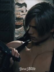 bara gay gay_anal gay_male gay_sex leon_scott_kennedy resident_evil resident_evil_4 resident_evil_4_remake shorter_than_10_seconds tagme video