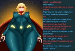 1girls big_breasts blonde_female blonde_hair brainwashed brainwashing breasts cape clothed dc_comics dialogue dominant_look female femsub happy_trance hypnosis kara_zor-el large_breasts maledom manip mind_control my_adventures_with_superman short_hair smile sonson-sensei standing super_hero supergirl supergirl_(my_adventures_with_superman) supergirl_(series) superhero_cape superhero_costume superheroine superman superman_(series) text thick_thighs wide_hips zupern0va_(manipper)