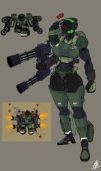 1girls armor armored_female breasts eradicator_(tdx) eradicator_mk_ii female machine_gun medium_breasts no_sex reference_image roblox roblox_game robloxian standing tagme thepureye thick_thighs thighs tower_defense_x