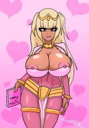 alternate_color_scheme alternate_hair_color blonde_hair breasts dark_skin empty_eyes femsub fire_emblem fire_emblem_awakening happy_trance huge_breasts jewelry lipstick long_hair makeup nintendo nipples smile tharja_(fire_emblem) zuoo0202