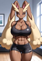 lopunny from nintendo by kemonogirls