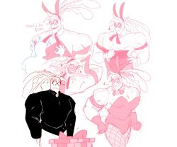 1boy 763lpo bunny_boy bunnysuit crossdressing fishnets flipline_studios male male_only manly_crossdresser muscular pantyhose papa_louie playboy_bunny radish radley_madish_(papa_louie) sketch video_game video_game_character video_game_franchise video_games